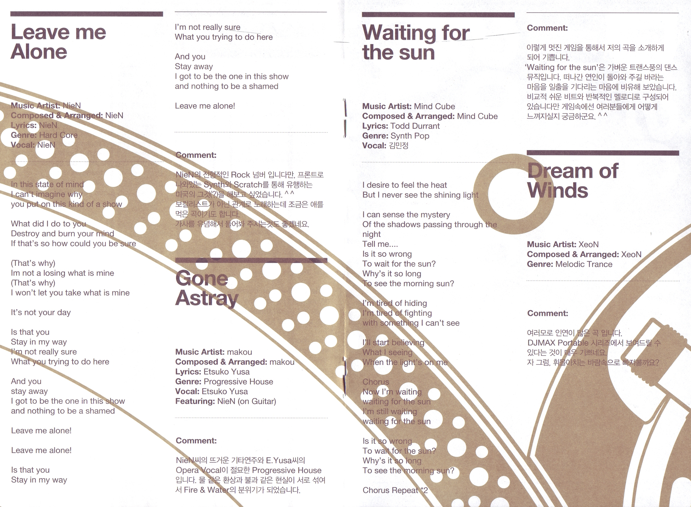 DJMAX Portable 3 Original Sound Track (2011) MP3 - Download